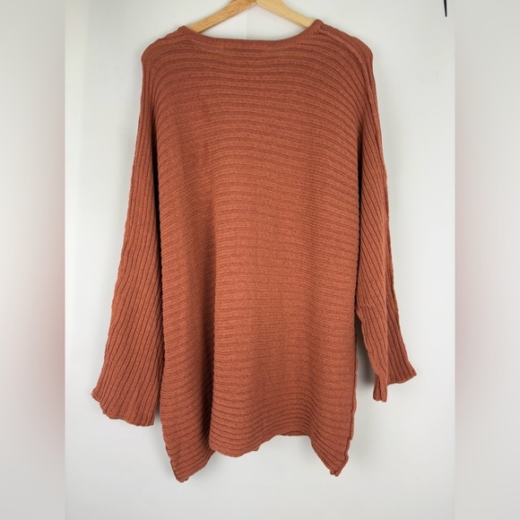 Free People Imogene Sweater Set In Salmon Rust - Picture 6 of 15